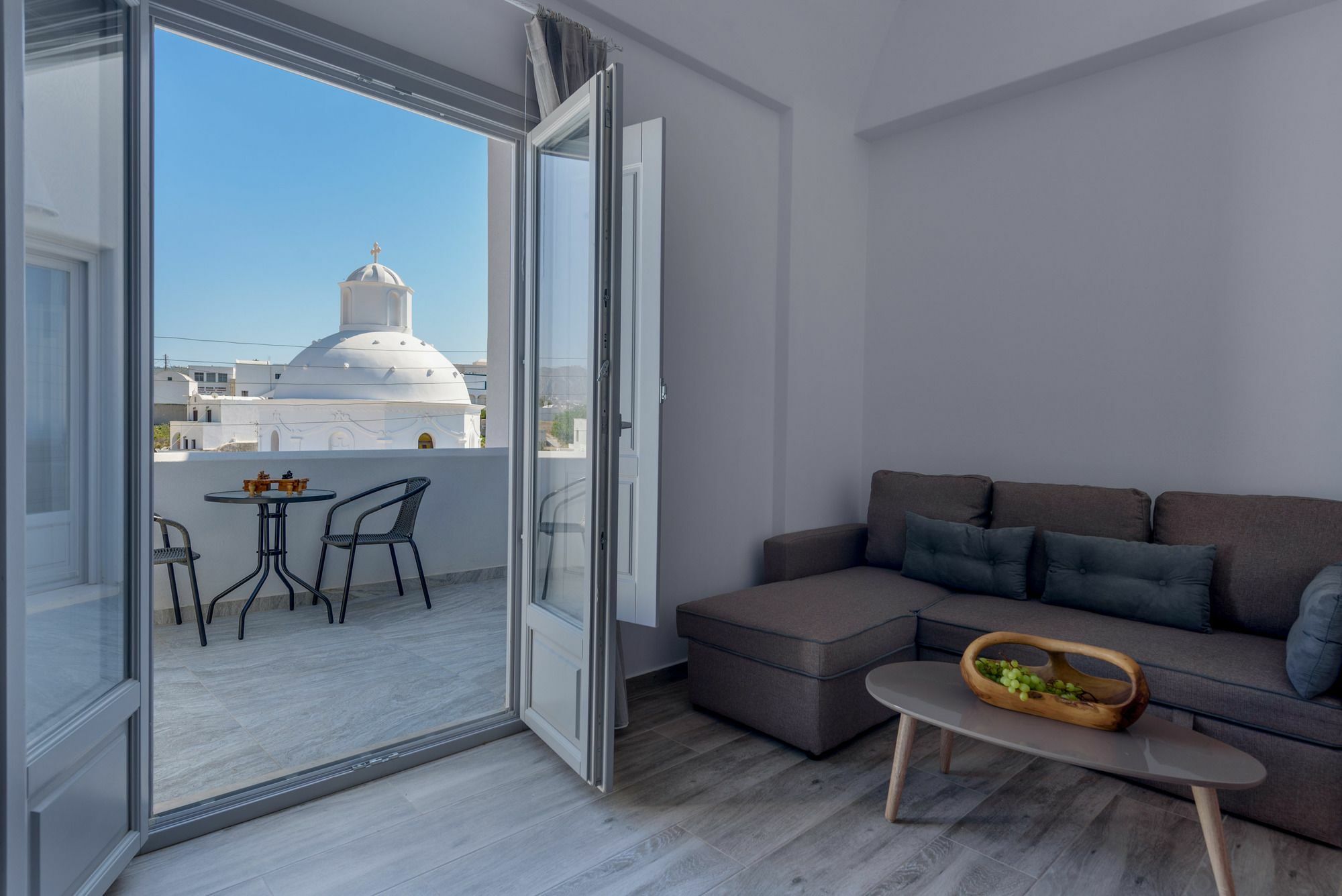 Ikies Santo Filoxenia Apartments Karterados  Ngoại thất bức ảnh