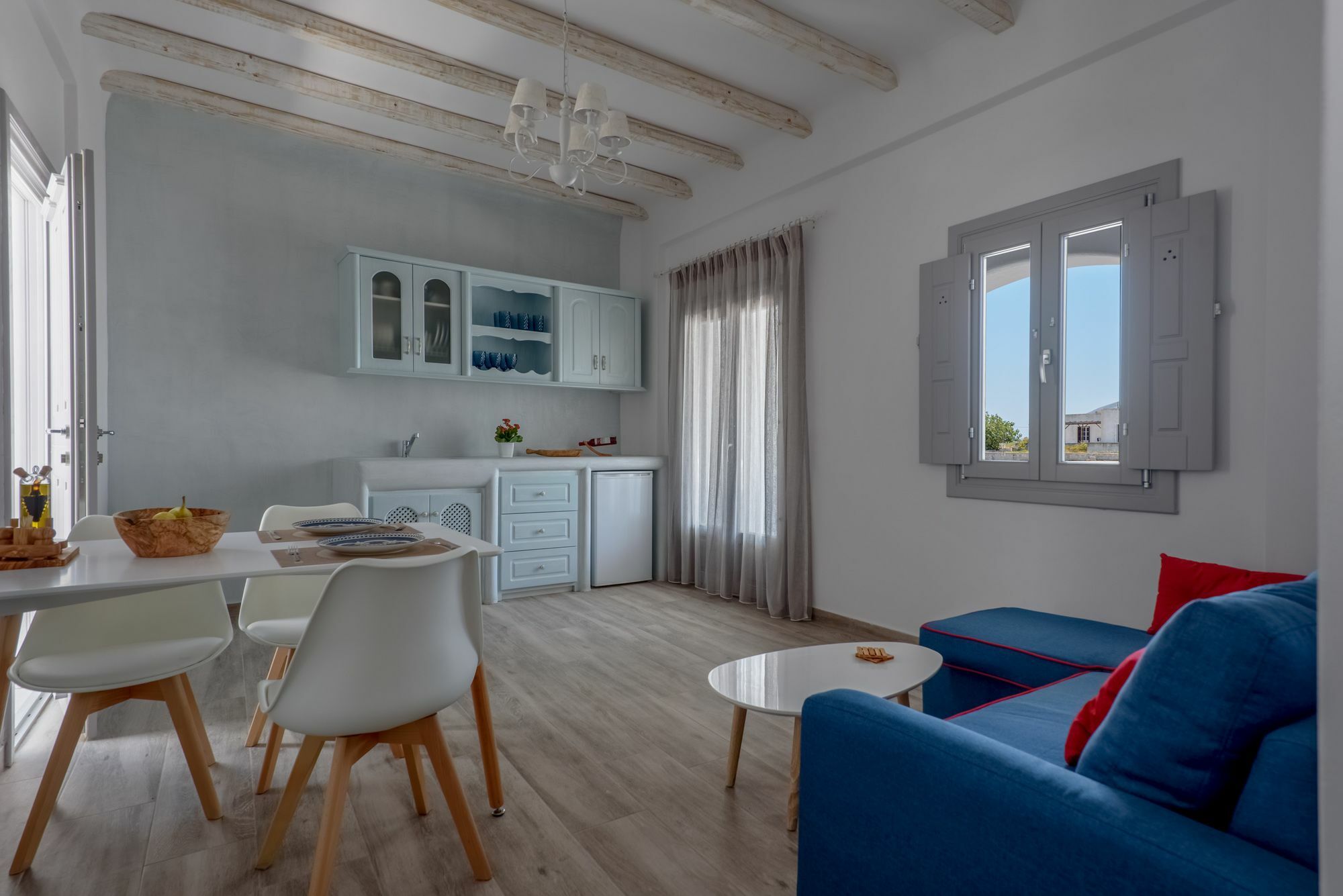 Ikies Santo Filoxenia Apartments Karterados  Ngoại thất bức ảnh
