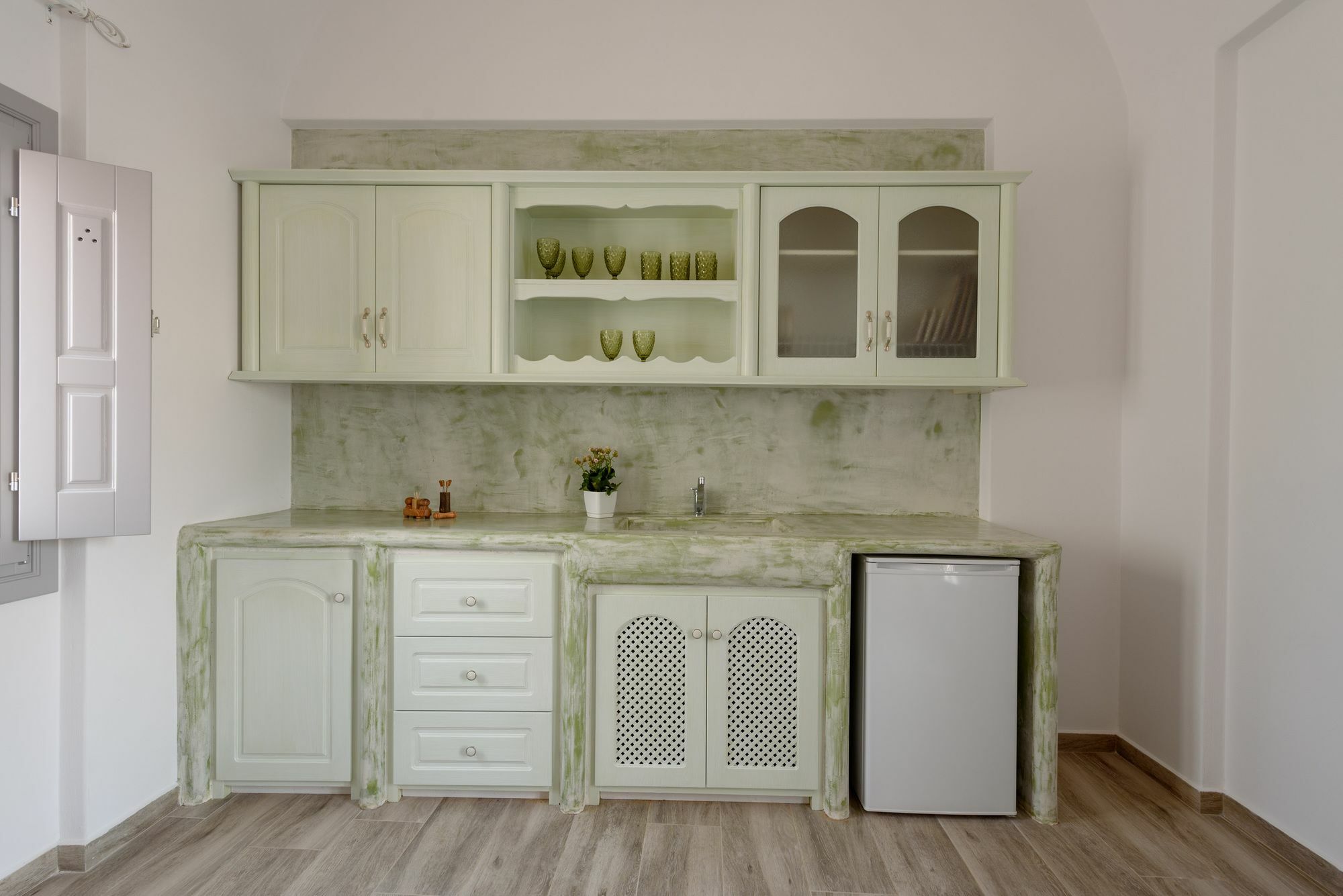 Ikies Santo Filoxenia Apartments Karterados  Ngoại thất bức ảnh